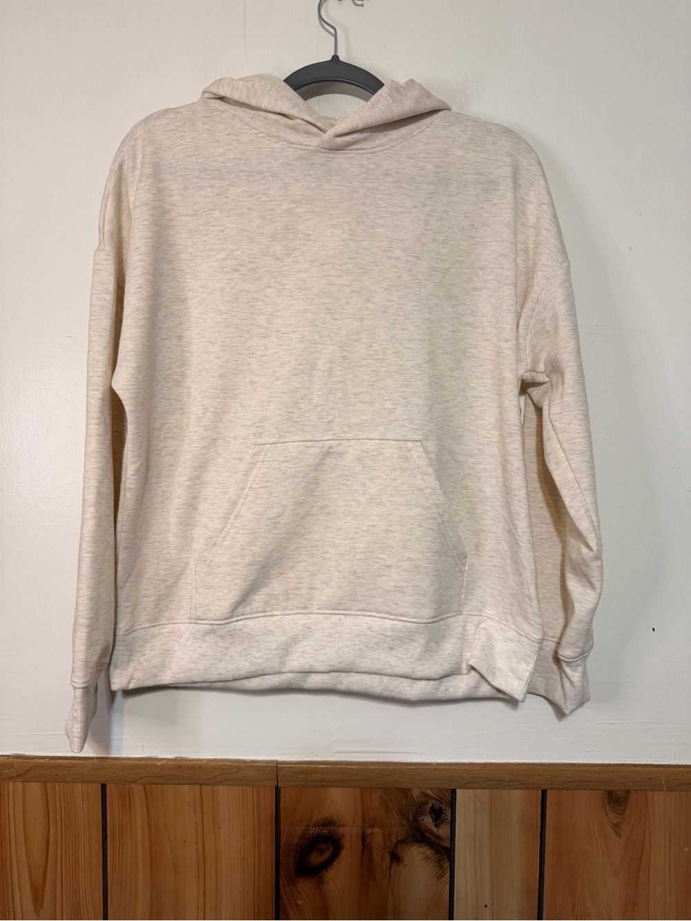 2 piece  set Athletic Works Cream Hoodie Sweatshirt